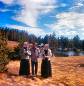 Nuns at Alpine Lake